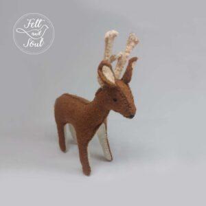 Felt and Soul gyapjúfilc őz